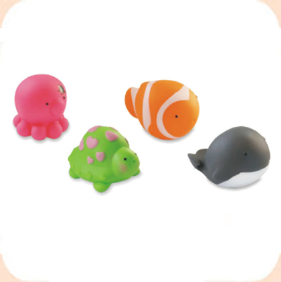Игрушки для ванной "Морские обитатели"