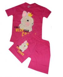 Комплект детский Зайчик (футболка+шорты)