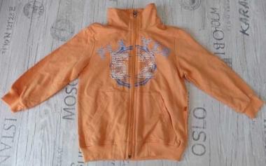 Куртка спортивная (оранжевая)