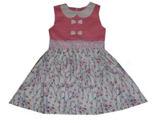 Платье для девочки Веточки (розовое)